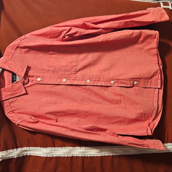 The Children's Place Long Sleeve Button Up - Large 10-12 - Picture 1 of 3